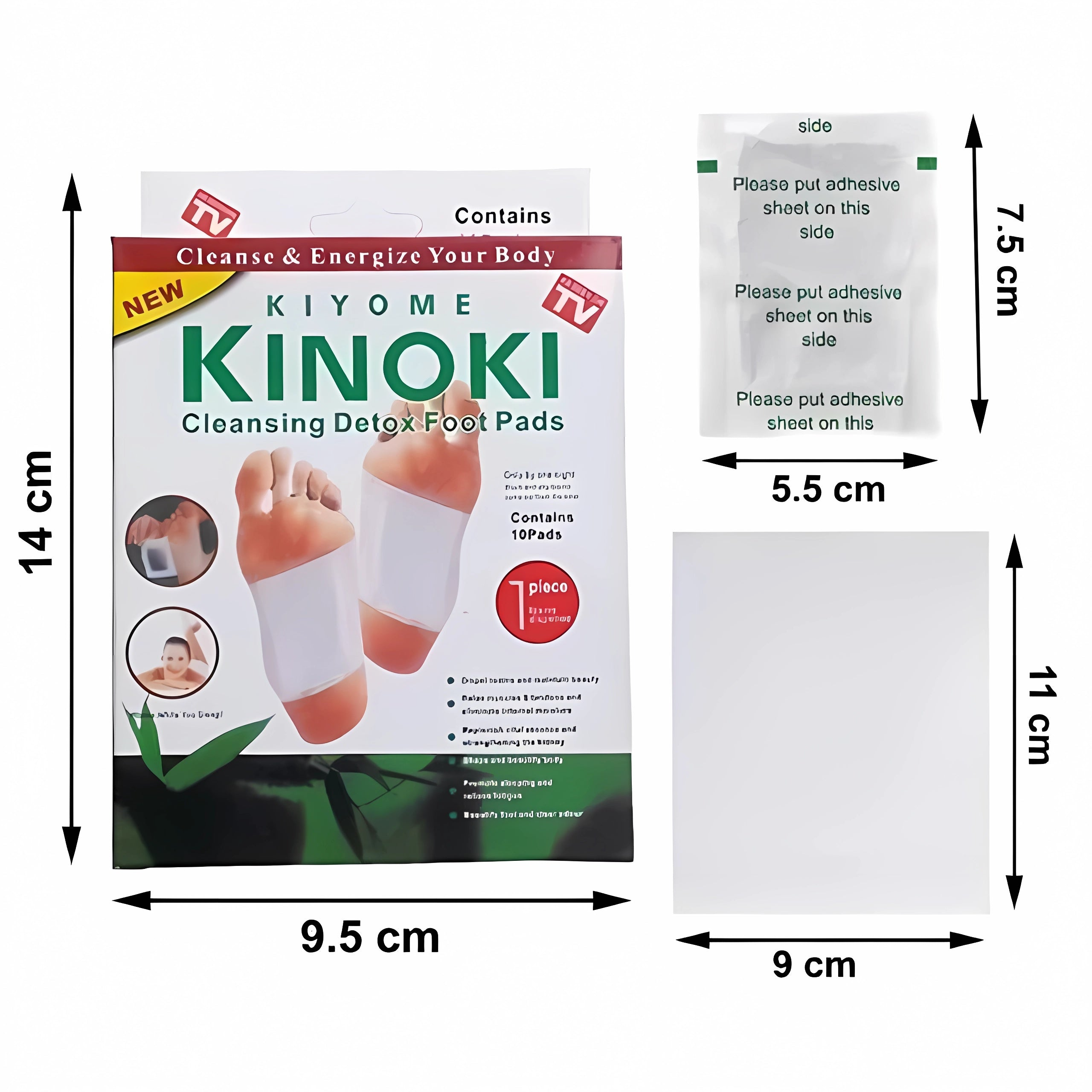 Parches Kinoki – Descanso Nocturno Natural